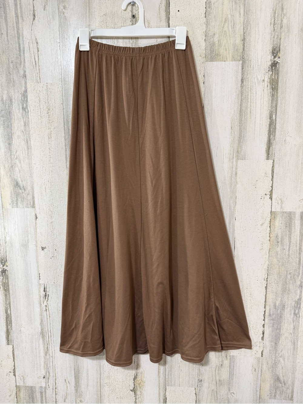 Weekenders Brown A-Line Maxi Skirt
